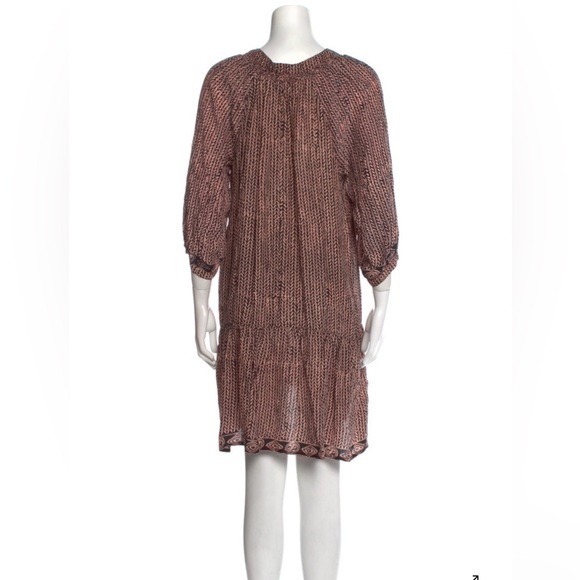 Natalie Martin Silk Mini Dress - Picture 3 of 4